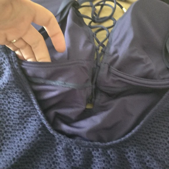 Coco Reef Swim Sultry Bra Sized Underwire One Piece Swimsuit Oceanside Textures - Picture 13 of 14